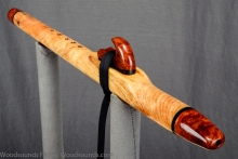 Ponderosa Pine Burl Native American Flute, Minor, High C-5, #L19A (10)